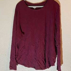 Women’s red long sleeve